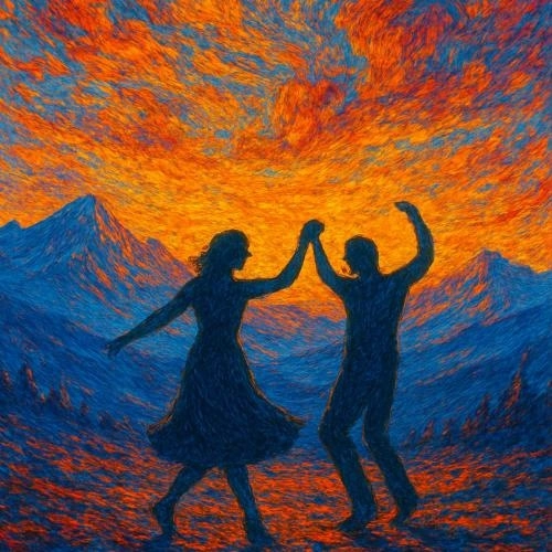 На горе танцуйте