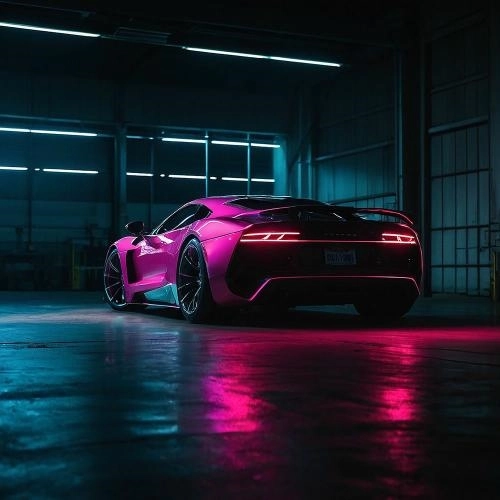 Neon Car