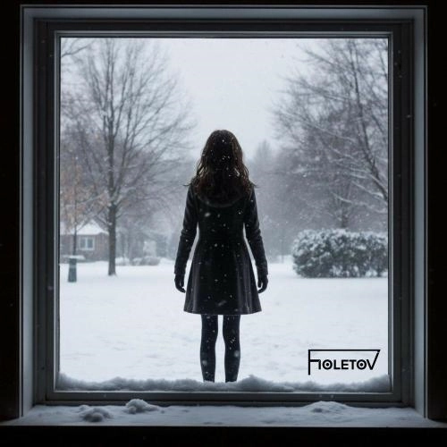 За окнами снег