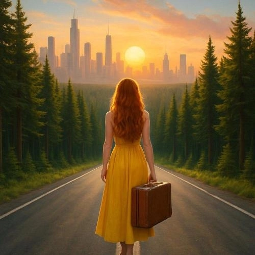 Провожала меня матушка