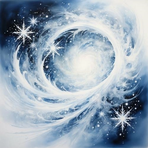 Танец снежинки