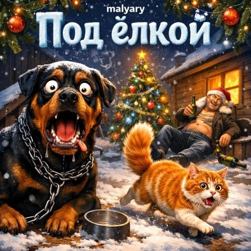 Под ёлкой